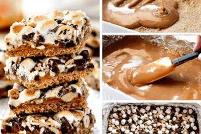 Thumbnail for How To Make Caramel Nut S’more Bars