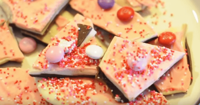 Valentines Day Chocolate Bark To Make