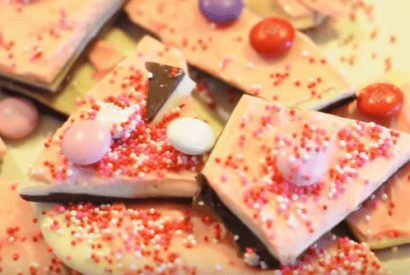Thumbnail for Valentines Day Chocolate Bark To Make