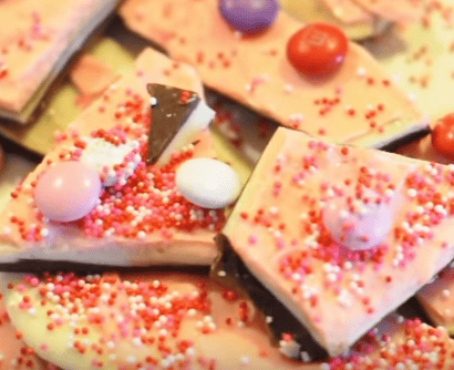 Valentines Day Chocolate Bark To Make