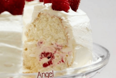 Thumbnail for What A Fantastic Recipe For This Raspberry Angel Food Cake