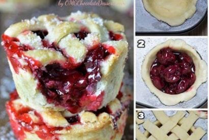 Thumbnail for Lovely Mini Cherry Pies To Make