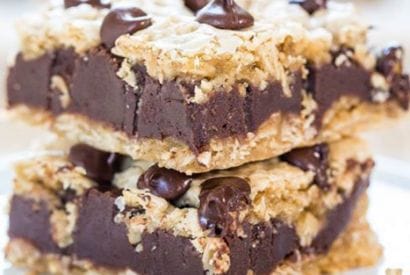 Thumbnail for What Great Fudgy Oatmeal Chocolate Chip Cookie Bars To Make