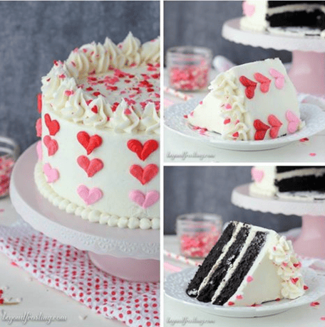 What A Great Cake For Valentines Day