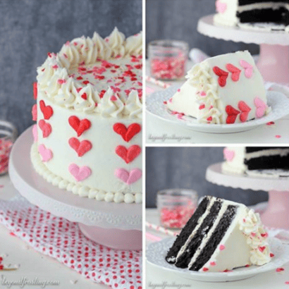 What A Great Cake For Valentines Day