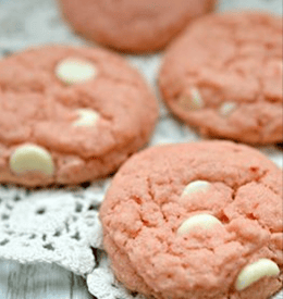 Thumbnail for What Great Vanilla Cream Strawberry Cake Mix Cookies
