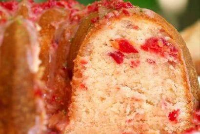 Thumbnail for A Lovely Cherry Limeade Pound Cake Recipe