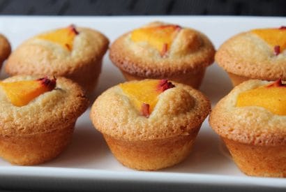 Thumbnail for How To Make Peach Almond Cakes…Peach Financier