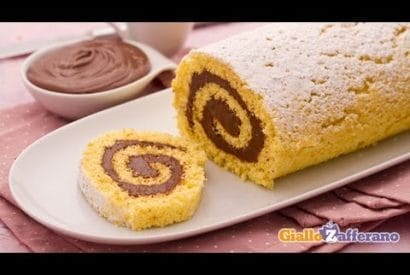 Thumbnail for How To Make This Delicious Nutella Cake Roll
