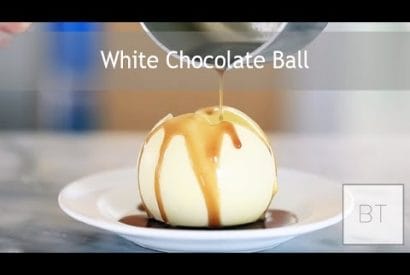 Thumbnail for The Amazing White Chocolate Ball Dessert