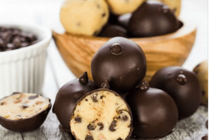 Thumbnail for Yummy Chocolate Chip Cookie Dough Truffles