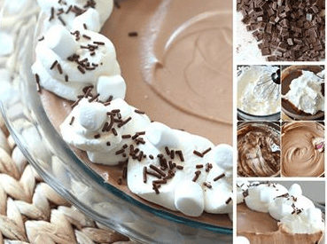 Thumbnail for Lovely Chocolate Marshmallow Pie