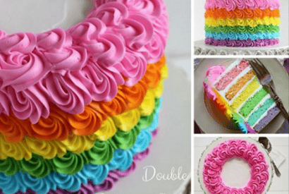 Thumbnail for A Wonderful Rainbow Birthday Cake