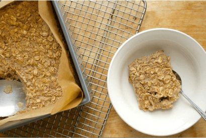 Thumbnail for Banana Bread baked Oatmeal For Breakfast