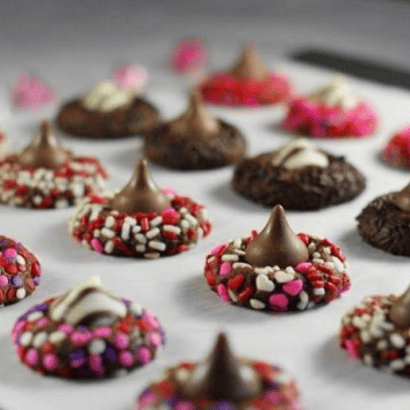 How To Make Chocolate Valentine Kiss Cookies