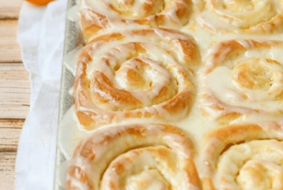 Thumbnail for Citrus Orange Rolls For Breakfast