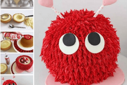 Thumbnail for A Cute Warm Fuzzy Pinata Cake To Make