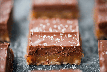 Thumbnail for Delicious Salted Caramel Pecan Bars