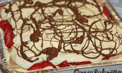 Thumbnail for A Wonderful No Bake Strawberry Éclair Cake