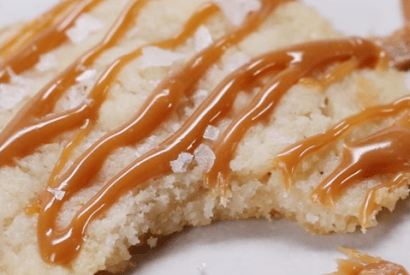 Thumbnail for What Delicious Salted Caramel Potato Chip Cookies