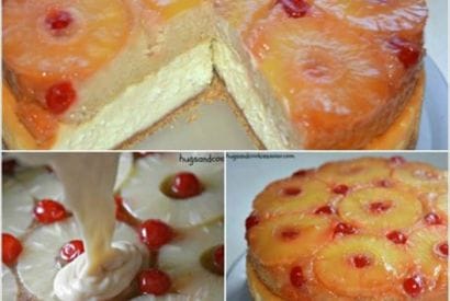 Thumbnail for How Delicious A Pineapple Upside Down Cheesecake