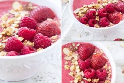 Thumbnail for How To Make This Red Berry Vanilla Almond Smoothie Bowl