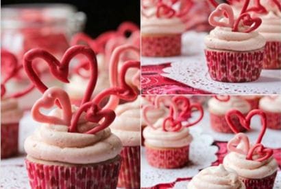 Thumbnail for Cherry Buttermilk Cupcakes With Cherry Buttercream Frosting