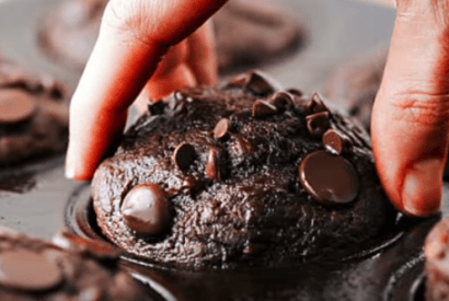 Thumbnail for What Delicious Looking Muffins To Make Are These Greek Yogurt Chocolate Banana Muffins