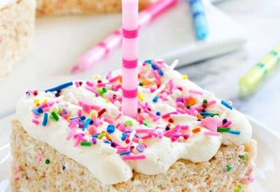 Thumbnail for Love These Birthday Marshmallow Cereal Treats