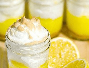 Thumbnail for Delicious Mason Jar Lemon Meringue Pies