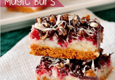 Thumbnail for Love These Raspberry Coconut Magic Bars