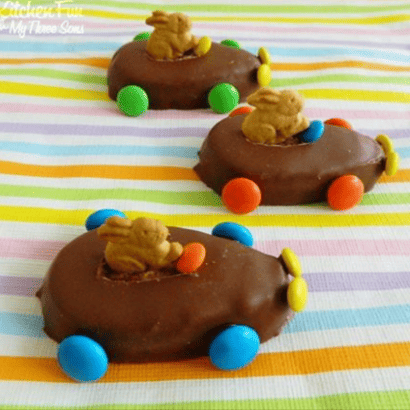 Easter Bunny Reese’s Egg Cars