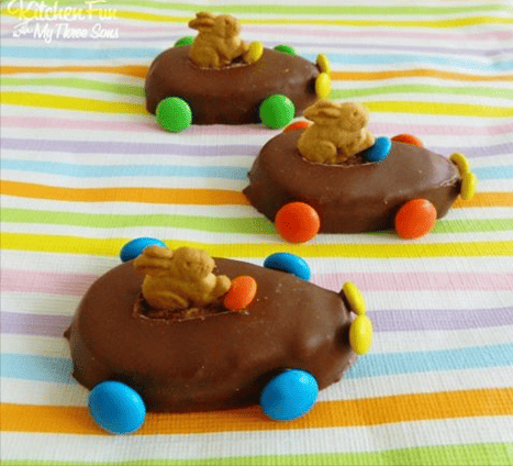 Easter Bunny Reese’s Egg Cars