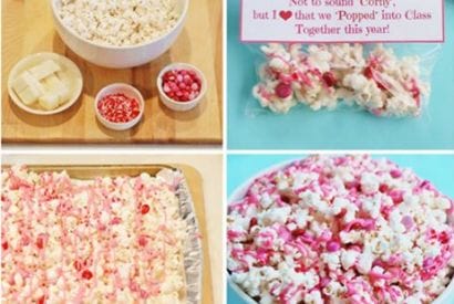 Thumbnail for A Great Snack For This Valentine’s .. White Chocolate Popcorn