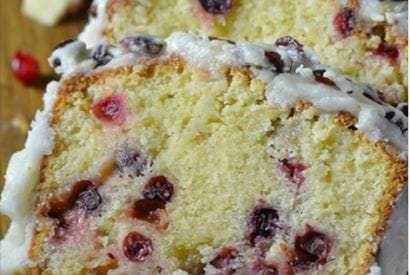 Thumbnail for A Really Delicious Cranberry Pound Cake