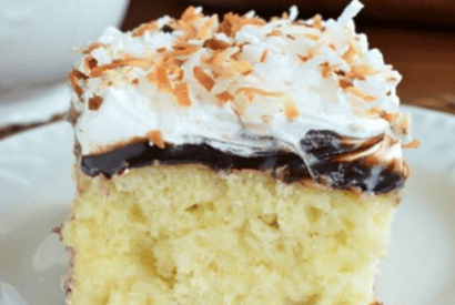 Thumbnail for How To Make This Coconut Fudge Poke Cake
