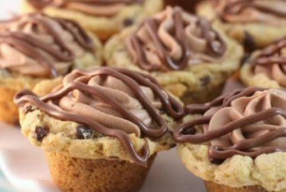 Thumbnail for Delicious Nutella Mousse Cookie Cups