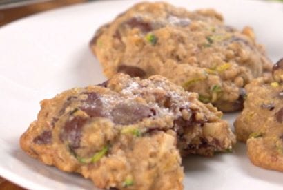 Thumbnail for Yummy Looking Zucchini-Oat Dark Chocolate Cookies
