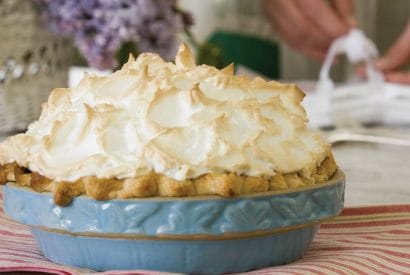 Thumbnail for A Really Delicious Mile-High Coconut Cream Meringue Pie