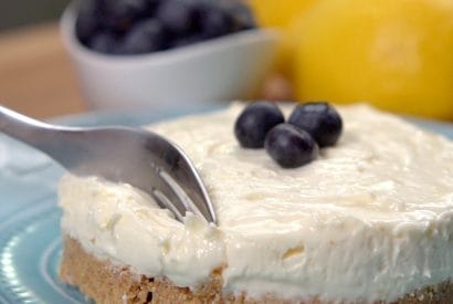 Thumbnail for A Wonderful No Bake Lemon Cheesecake