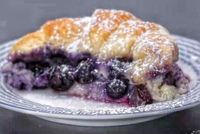 Thumbnail for Delicious Blueberry Croissant Breakfast Bake