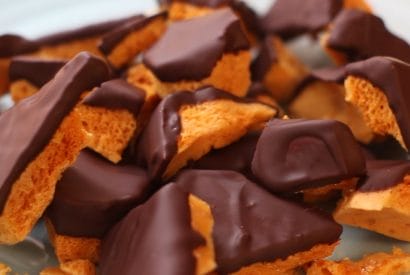 Thumbnail for How About Making Homemade Sponge Toffee Dipped In Chocolate