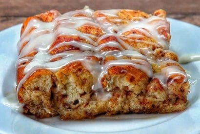 Thumbnail for How Delicious Cinnamon Roll French Toast Bake For Breakfast