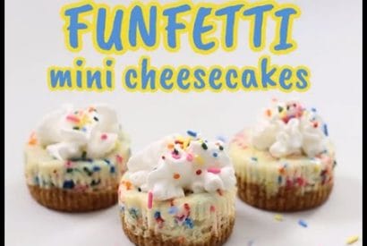 Thumbnail for How To Make Mini Funfetti Cheesecakes