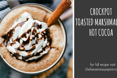 Thumbnail for Love This Crockpot Toasted Marshmallow Hot Chocolate