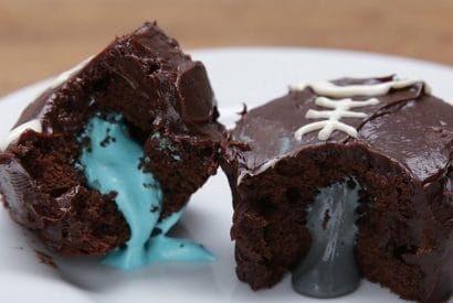 Thumbnail for Make Sure You Try These Stuffed Superbowl Cupcakes For The Weekend