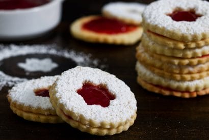 Thumbnail for Strawberry Cardamom Linzer Cookies