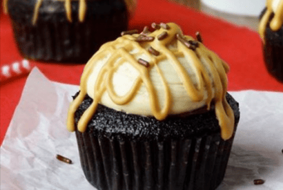 Thumbnail for Yummy Caramel Macchiato Chocolate Nutella Cupcakes