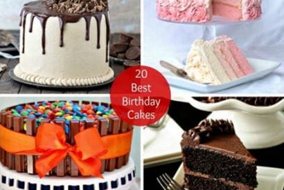 Thumbnail for 20 Best Birthday Cake Recipes