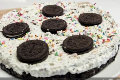 Thumbnail for Birthday No Bake Oreo Cheesecake